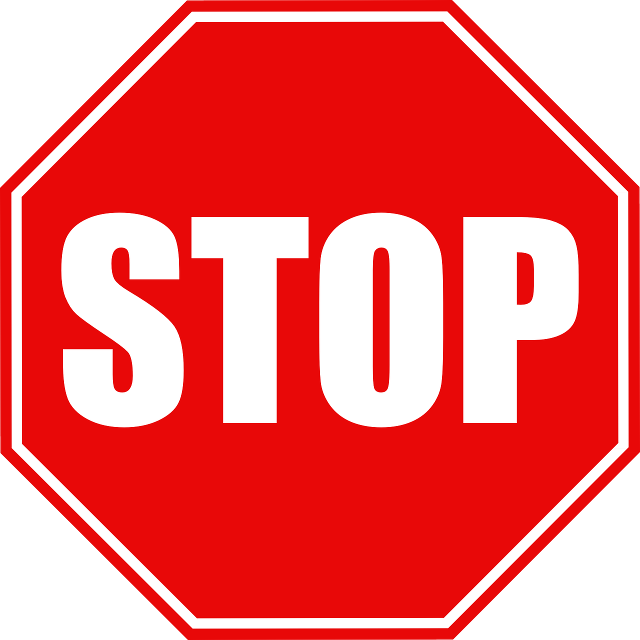 Printable Stop Sign Clip Art Customize and Print